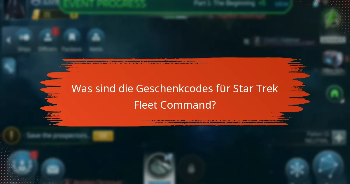 Wie löst man Geschenkcodes für Star Trek Fleet Command ein?