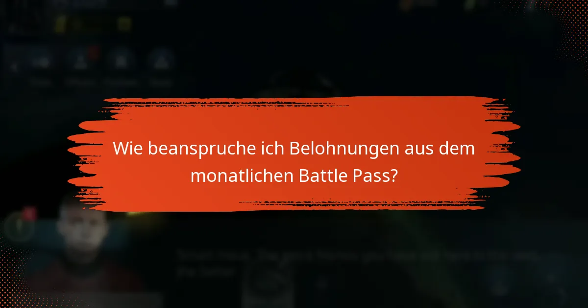Wie ist die Stufenaufteilung des monatlichen Battle Pass?